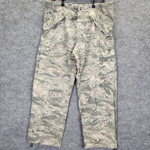 US Military APECS Camo Rain Pants Mens Medium Regular Digital Tiger Stripe USAF